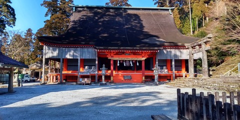 英彦山神社奉幣殿