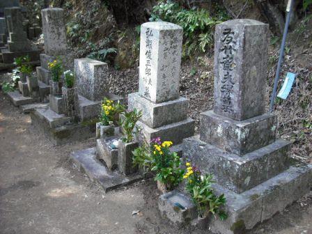 墓参り ずらり